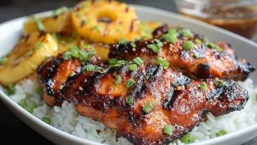 Grilled Hawaiian BBQ Chicken