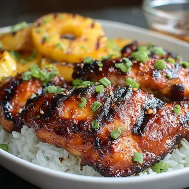 Grilled Hawaiian BBQ Chicken