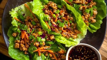 Asian Turkey Lettuce Wraps