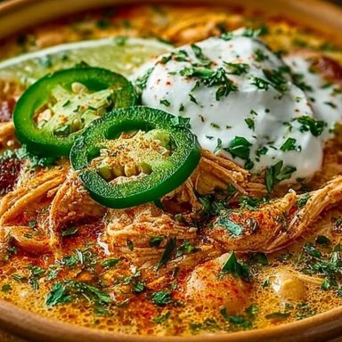 Cajun White Chicken Chili