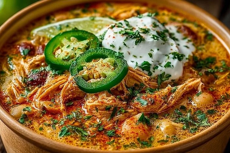 Cajun White Chicken Chili
