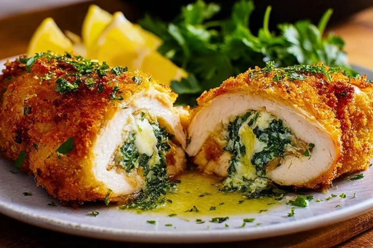 Chicken Kiev with Garlic Butter