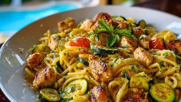 Chicken Zucchini Pasta
