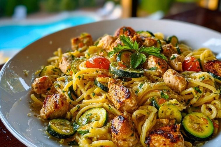 Chicken Zucchini Pasta