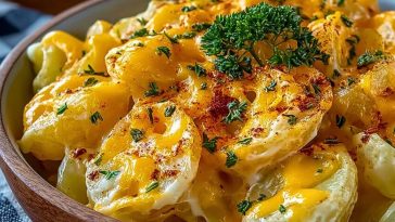 Crockpot Cheesy Potatoes