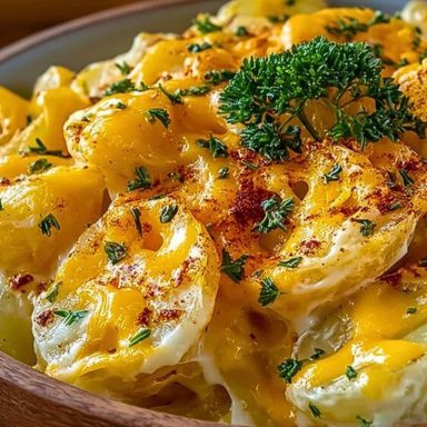 Crockpot Cheesy Potatoes