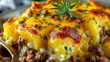 Ground Beef Casserole Potatoes