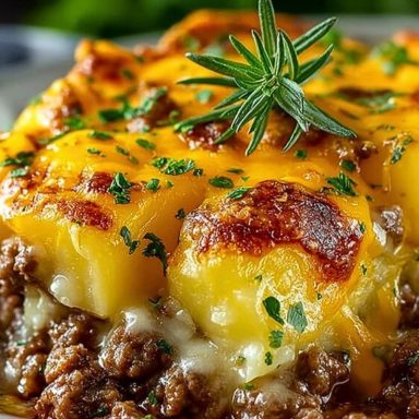Ground Beef Casserole Potatoes