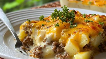 Ground Beef Casserole Potatoes