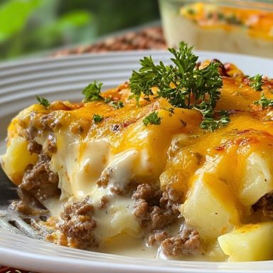Ground Beef Casserole Potatoes