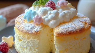Light & Fluffy Cloud Cake