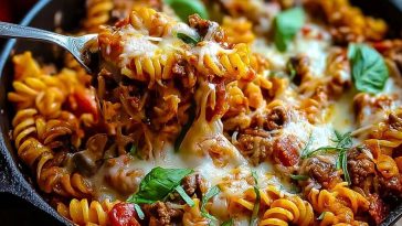 One Pot Pizza Pasta