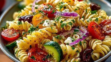 Pasta Salad with Italian Dressing