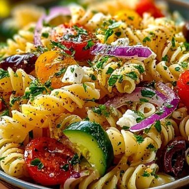 Pasta Salad with Italian Dressing