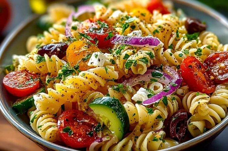 Pasta Salad with Italian Dressing