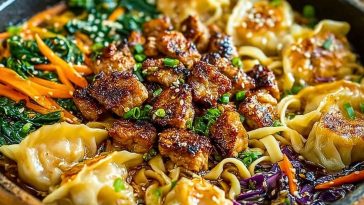 Potsticker Noodle Bowls