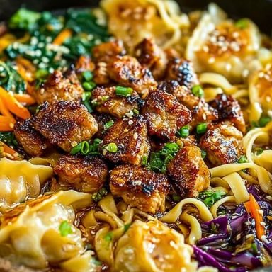 Potsticker Noodle Bowls