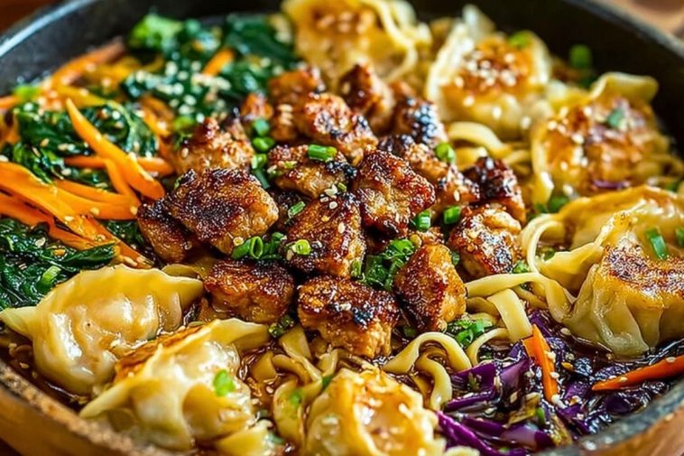 Potsticker Noodle Bowls