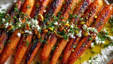 Roasted Carrots with Ricotta