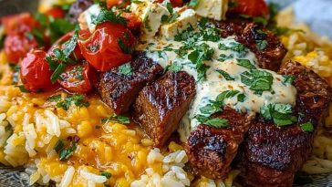 Steak & Queso Rice