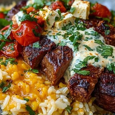 Steak & Queso Rice