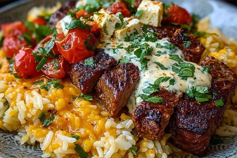 Steak & Queso Rice
