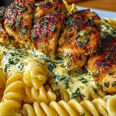 Ultimate Creamy Garlic Parmesan Chicken Recipe with Cheesy Twisted Pasta