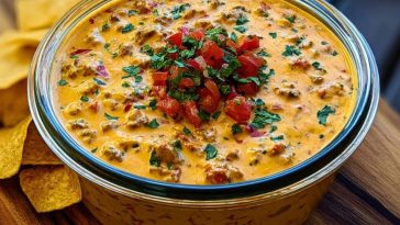 Cheesy Rotel Ranch Queso