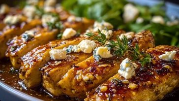 Hot Honey Infused Feta Chicken
