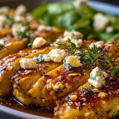 Hot Honey Infused Feta Chicken