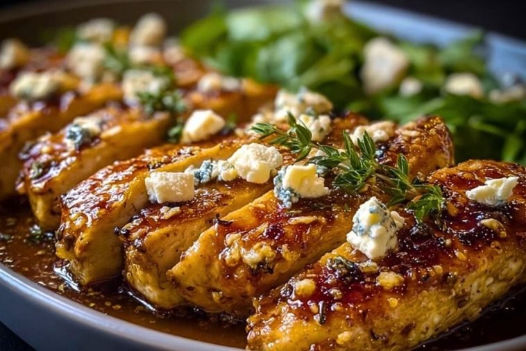 Hot Honey Infused Feta Chicken