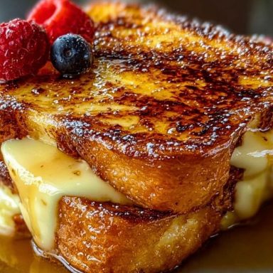 Overnight Crème Brûlée French Toast