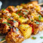 Pineapple Chicken Kabobs 1