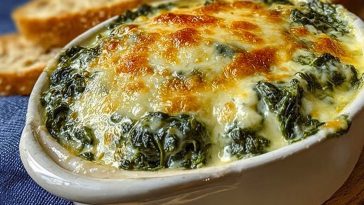 Cheesy Creamed Spinach Recipe