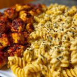 Creamy Velveeta Chicken Rotini Pasta with Mozzarella Garlic Cheese Sauce