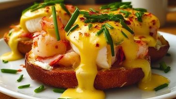 Eggs Benedict with Spicy Cajun Hollandaise Sauce