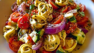 Garden Tortellini Pasta Salad