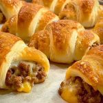 Sausage and Cream Cheese Stuffed Crescent Rolls