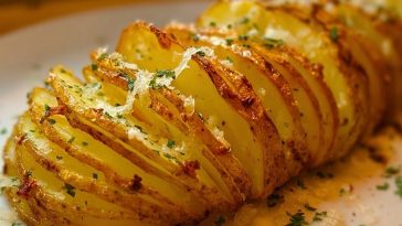 Sliced Baked Potatoes