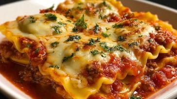 Slow Cooker Ravioli Lasagna