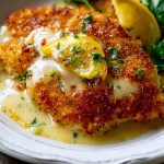 Zesty Lemon Pecorino Crispy Chicken Recipe
