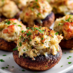 Crab Stuffed Mushrooms