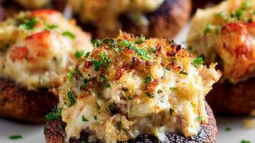 Crab Stuffed Mushrooms