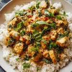 Spiced Coconut Basil Chicken & Rice