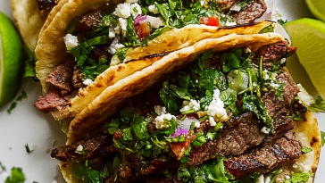 Lime & Cilantro Steak Tacos