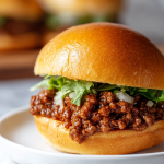 Steakhouse Burger Sloppy Joes