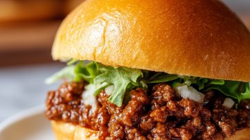 Steakhouse Burger Sloppy Joes