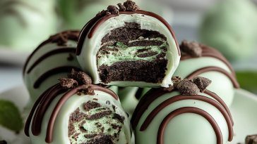 Mint Oreo Truffles