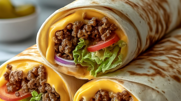 Easy Big Mac Wrap