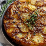 Crispy Balsamic Potato Torte